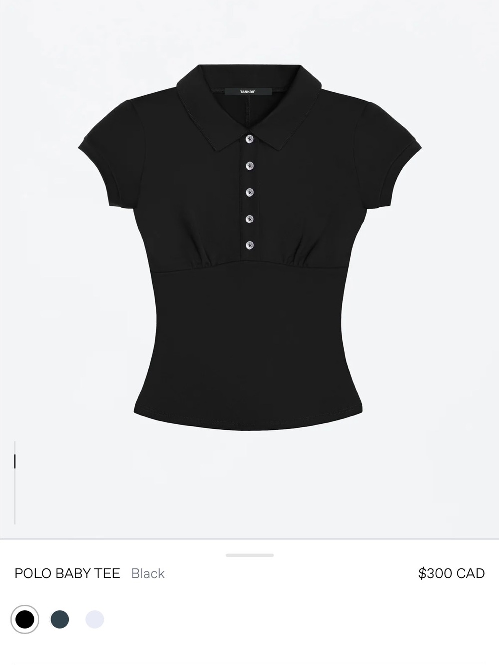 Tankair polo baby tee